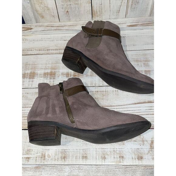 Steve madden Perrii Suede Ankle Booties Women's Shoe Size 7.5 M - Picture 2 of 7